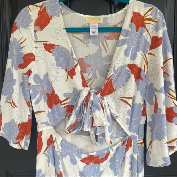 l*space Maxi Wrap Tie Dress with Cutout - Picture 6 of 11